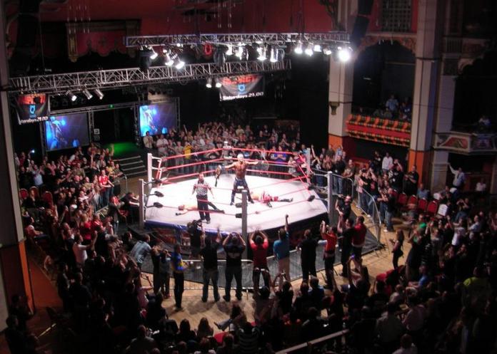 TNA at the Liverpool Olympia. A great venue for wrestling.